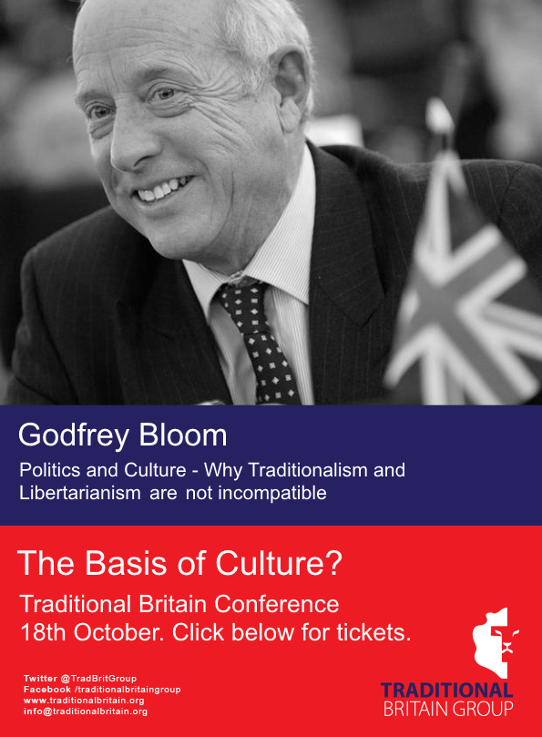 Traditional Britain Group - Former MEP Godfrey Bloom