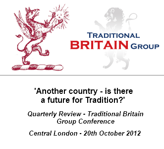  'Another Country - is there a future for Tradition?' Conference in conjunction with the Quarterly Review