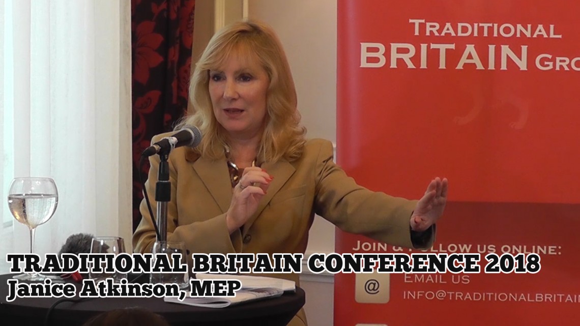 Janice Atkinson, MEP: Traditional Britain Conference, 2018