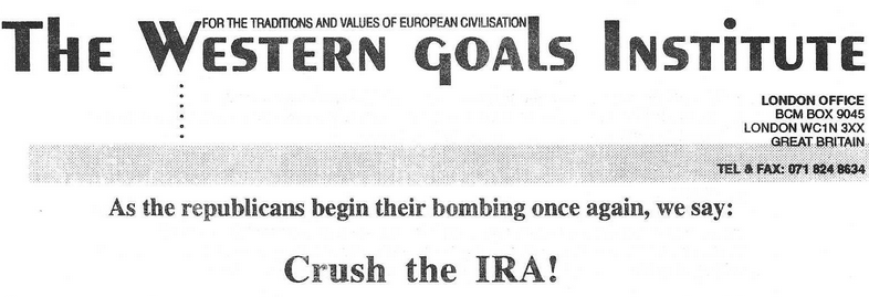 Archive: WGI Paper On IRA, 1996