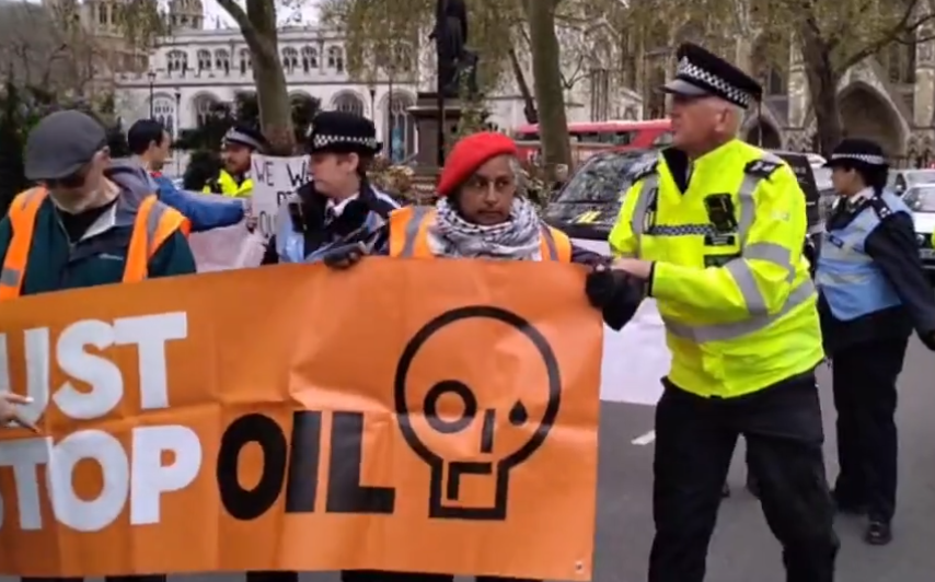 Astro-turfed 'Just Stop Oil' Activists Dragged Out Of The Road In London